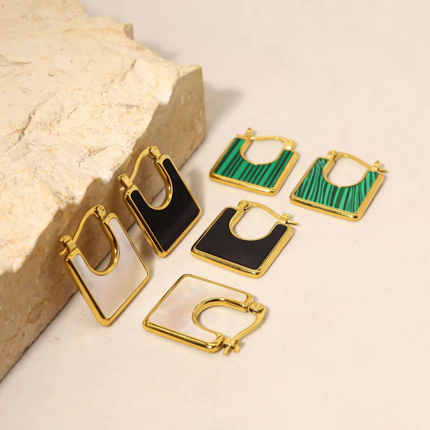 Midnight Frame Hoops