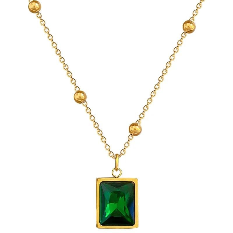 Emerald Zarkoon Necklace