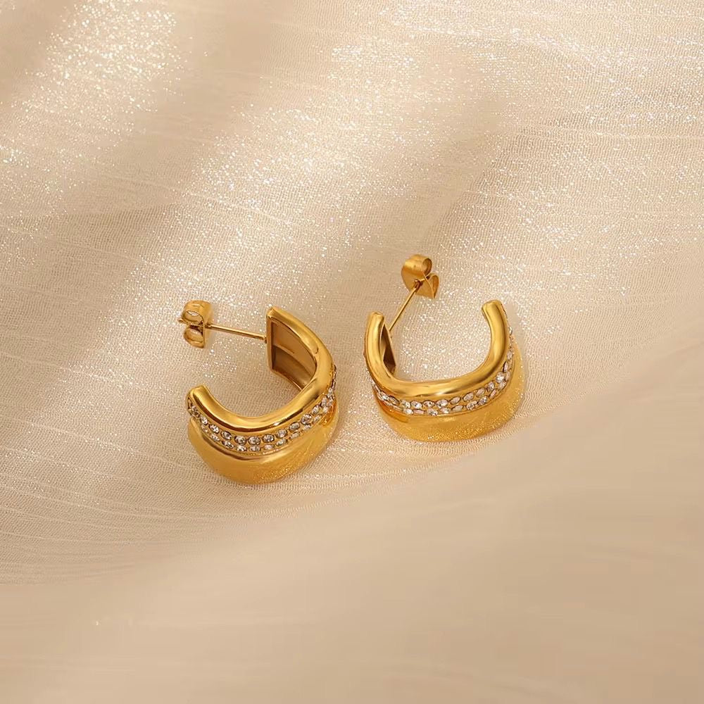 Gold Zarkoon Studs