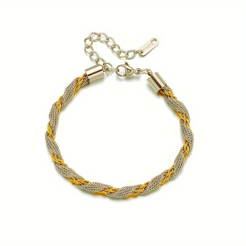 Two Tone Rope bracelet