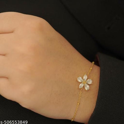 Floral bracelet