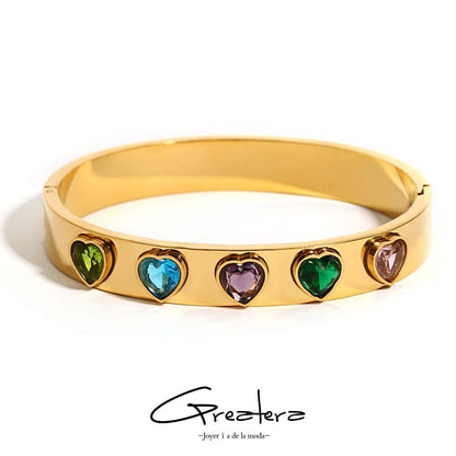 Heart Bangle
