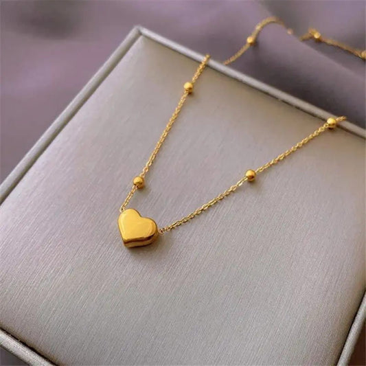 Heart Stone Necklace