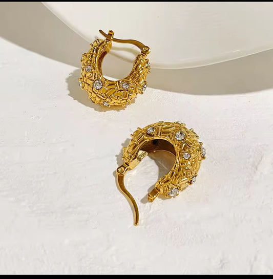 Stella Gold Hoops
