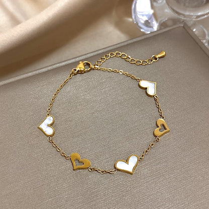 Vintage heart bracelet