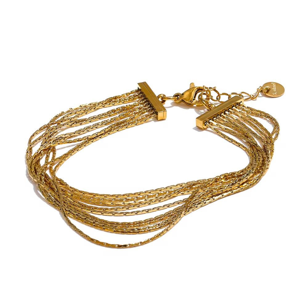 Eight Layer Chunky Bracelet