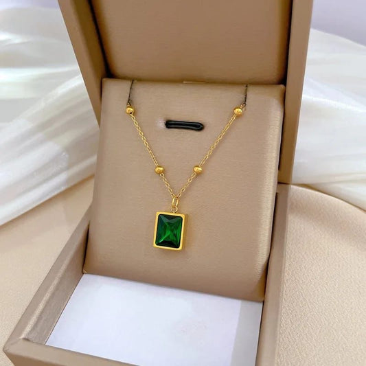 Emerald Zarkoon Necklace
