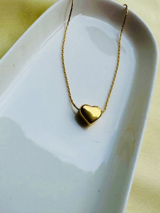 Heart Stone Necklace