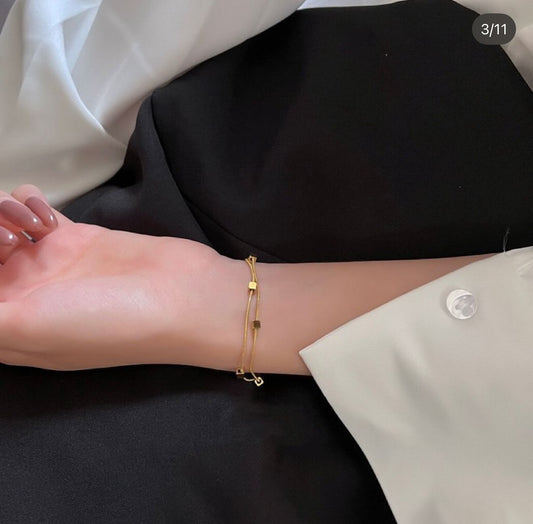 Double Layer Bracelet