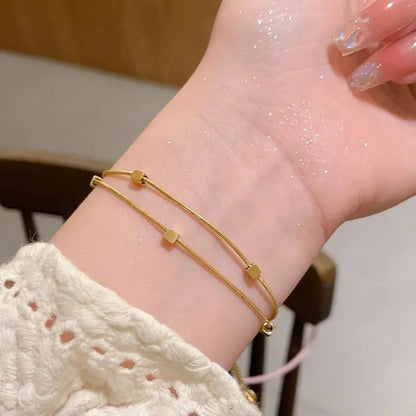 Double Layer Bracelet