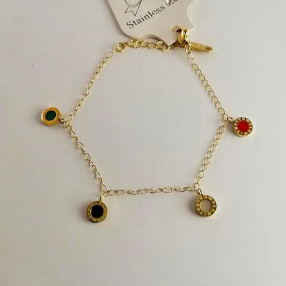 Roman Charm Bracelet
